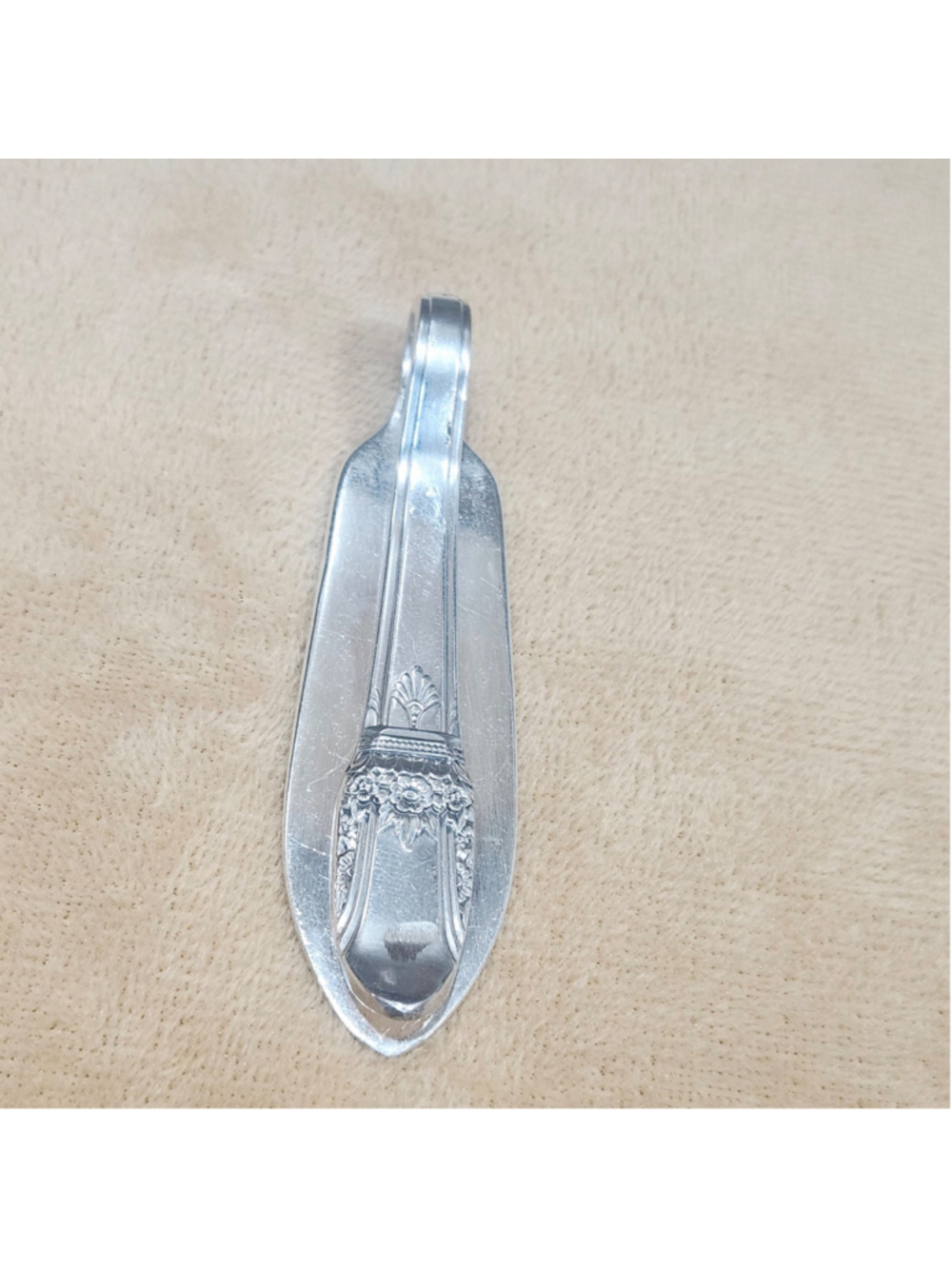 Rodgers bros First Love Silverplate Money Clip card holder handmade